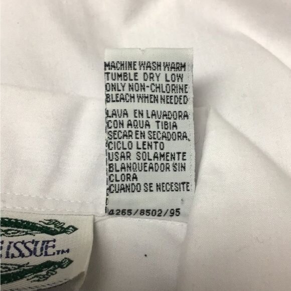 Separate Issue Women’s Short Sleeve Collar Button Front Blouse, White, size L - Picture 6 of 6